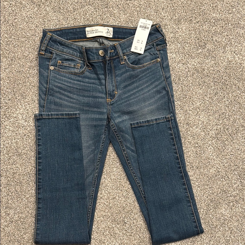 Abercrombie & Fitch Blue Denim Women's Jeans
